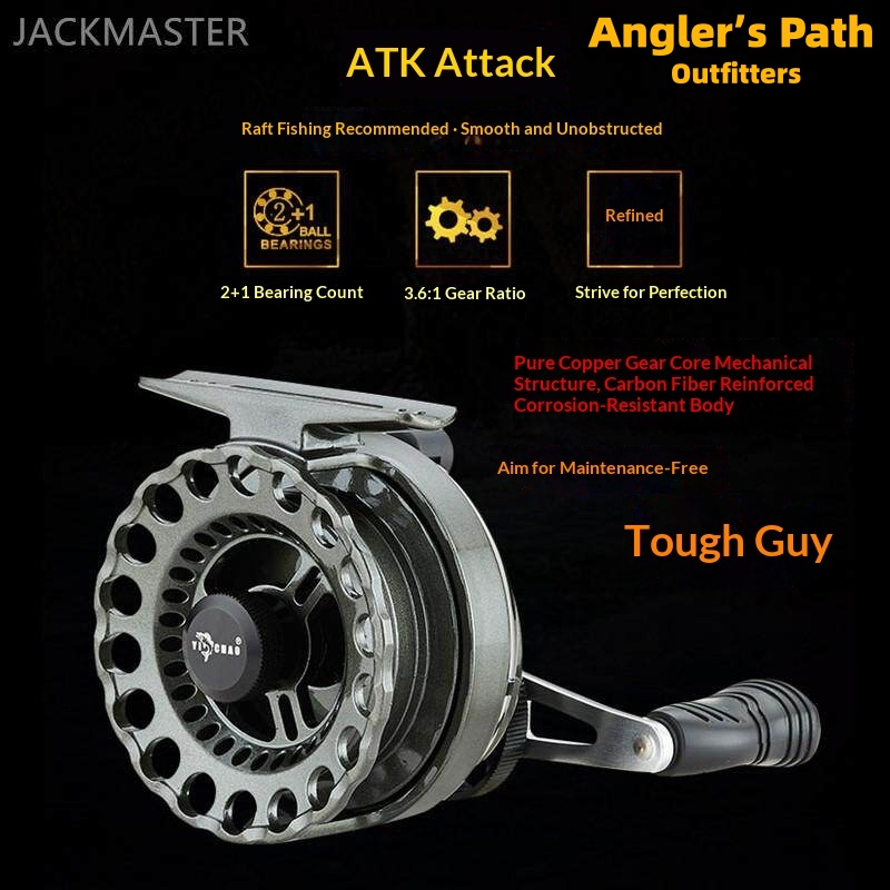 Ice Fishing Reel - รอกตกปลา YI CHAO Atk Raft ทนน้ำเค็ม