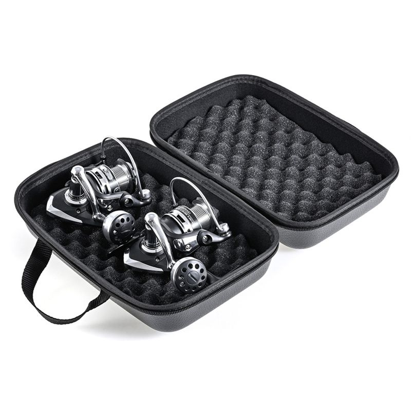 Reel Bag - กระเป๋าใส่รอกตกปลาแบบดรัม กระเป๋าเก็บอุปกรณ์ตกปลา กระเป๋าเก็บเครื่องตรวจจับปลา ขนาด 28x19x12.5 ซม.