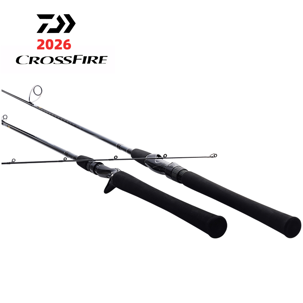 คันเบ็ดตกปลา DAIWA 26 CROSSFIR - Daiwa Reel Fuego บทวิจารณ์และราคา