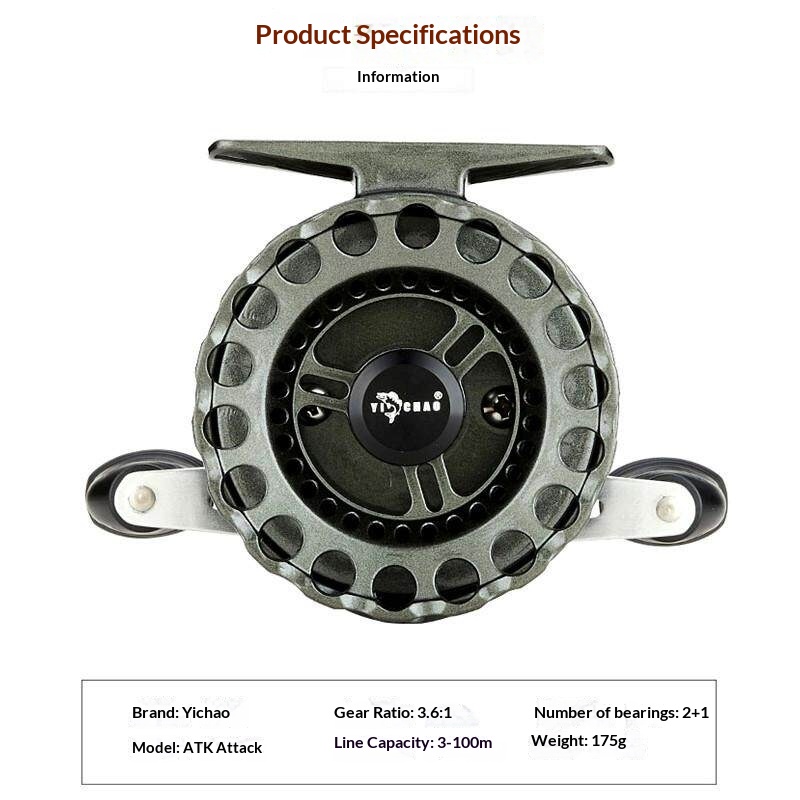 รอกตกปลา YI CHAO Atk Raft ทนน้ - Ice Fishing Reel บทวิจารณ์และราคา